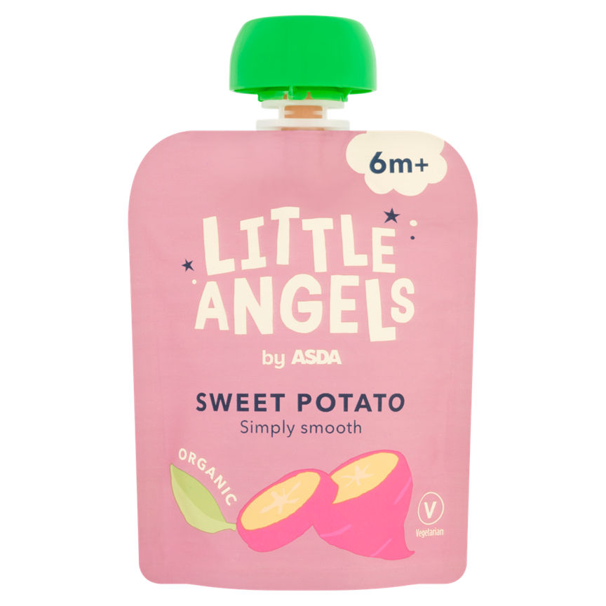 LITTLE ANGELS by ASDA Organic Sweet Potato 6m+ 70g GOODS ASDA   