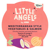 ASDA Little Angels Organic Mediterranean Style Vegetables & Salmon 12m+ 200g GOODS ASDA   