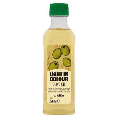 Huile de cuisson Huile d'olive claire ASDA 250 ml