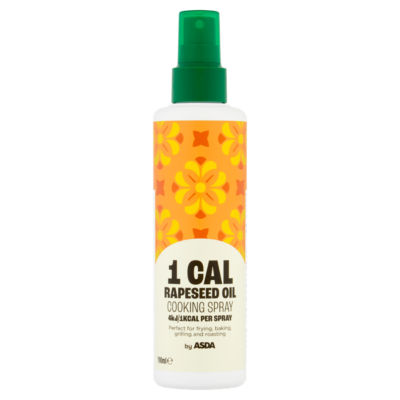 ASDA 1 Cal Rapsöl Kochspray 190ml
