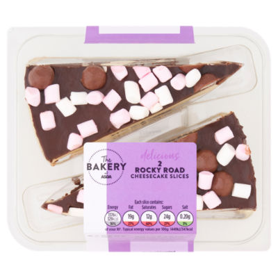ASDA ASDA Rocky Road Ostekakebiter Marshmallow Smak 2 x 95g- Kjøp online på McGrocer