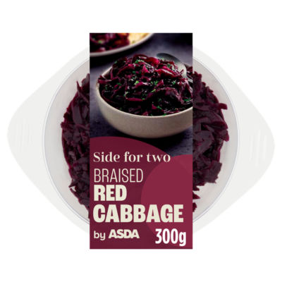 ASDA Braised Red Cabbage with Redcurrant and Apples 300g - British product