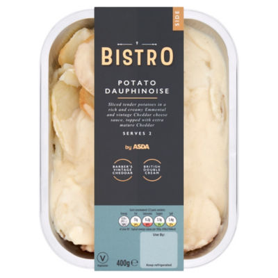 Bistro ASDA Potato Dauphinoise 400g - British product
