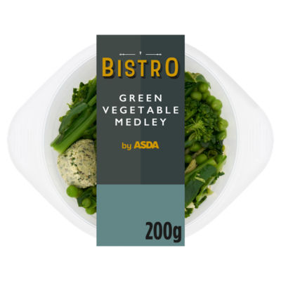 Bistro by ASDA Grüne Gemüse-Mischung mit Kräuterbutter 200g