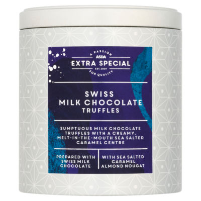 ASDA ASDA Extra Special Swiss Milk Chocolate Truffles 254g- Buy online at McGrocer
