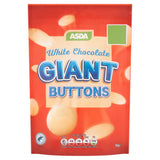 ASDA white chocolate giant buttons 110g, imported from the UK