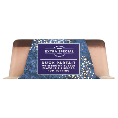 ASDA Extra Special duck parfait brown butter spiced rum 185g, UK version