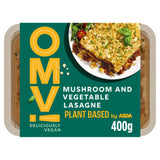OMV! vegan lasagne mushroom and vegetable 400g, imported from the UK