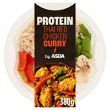 ASDA Protein Thai Red Chicken Curry 380g - Britisches Produkt