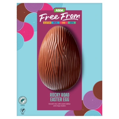 ASDA rocky road easter egg 170g, imported from the UK