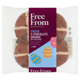 ASDA hot cross buns chocolate orange 260g - British product