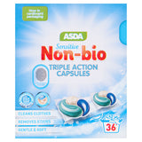 ASDA Sensitive Non-Bio Triple Action Capsules 36 x 13g (312g) GOODS ASDA   