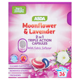 ASDA Moonflower & Lavender 2 in 1 Triple Action Capsules 36 x 13g (468g) GOODS ASDA   