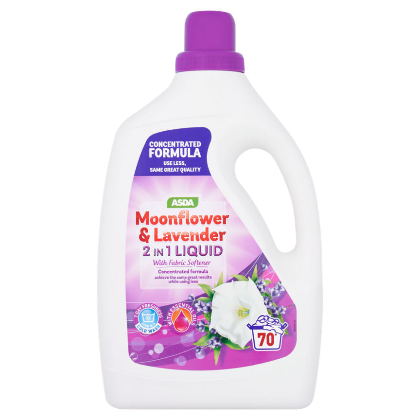 ASDA Moonflower & Lavender 2 in 1 Liquid 2.10 Litres