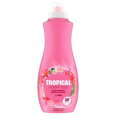 ASDA Tropical Laundry Liquid 900ml - British product