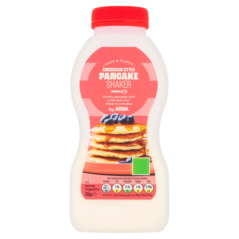 ASDA American style pancake shaker 155g, UK version