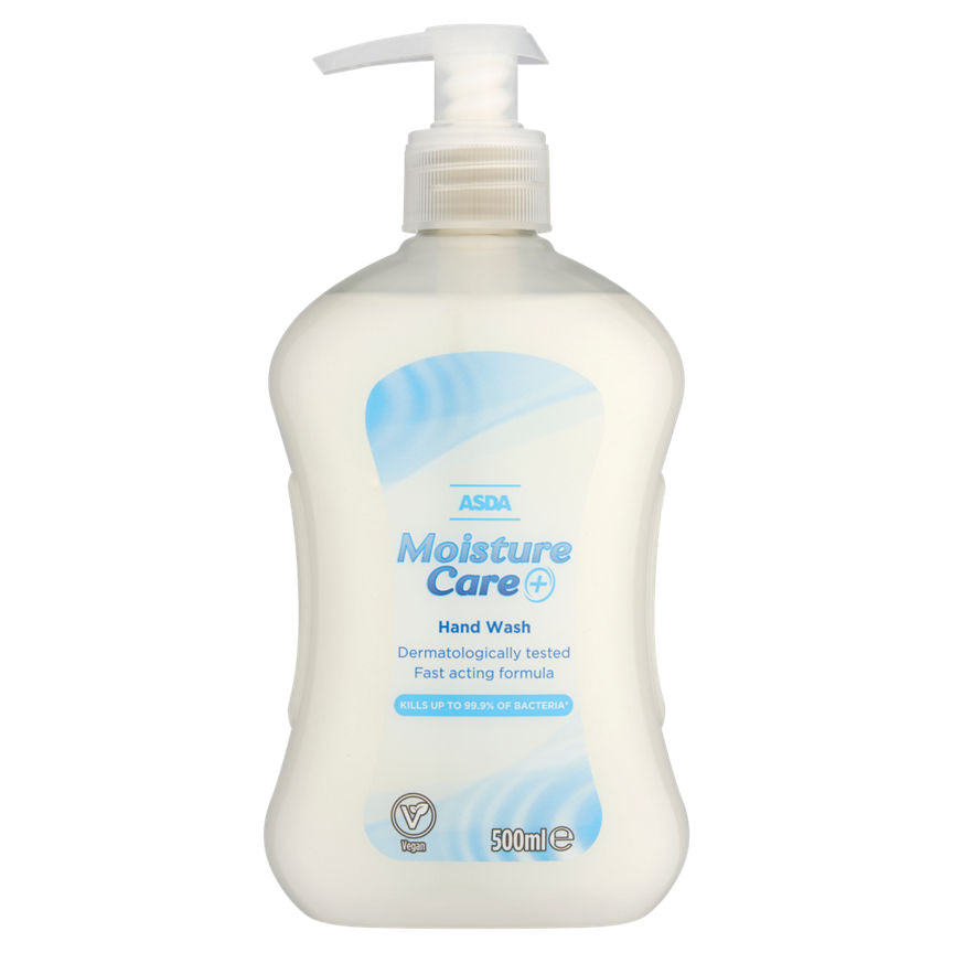 ASDA Moisture Care+ Hand Wash 500ml GOODS ASDA   