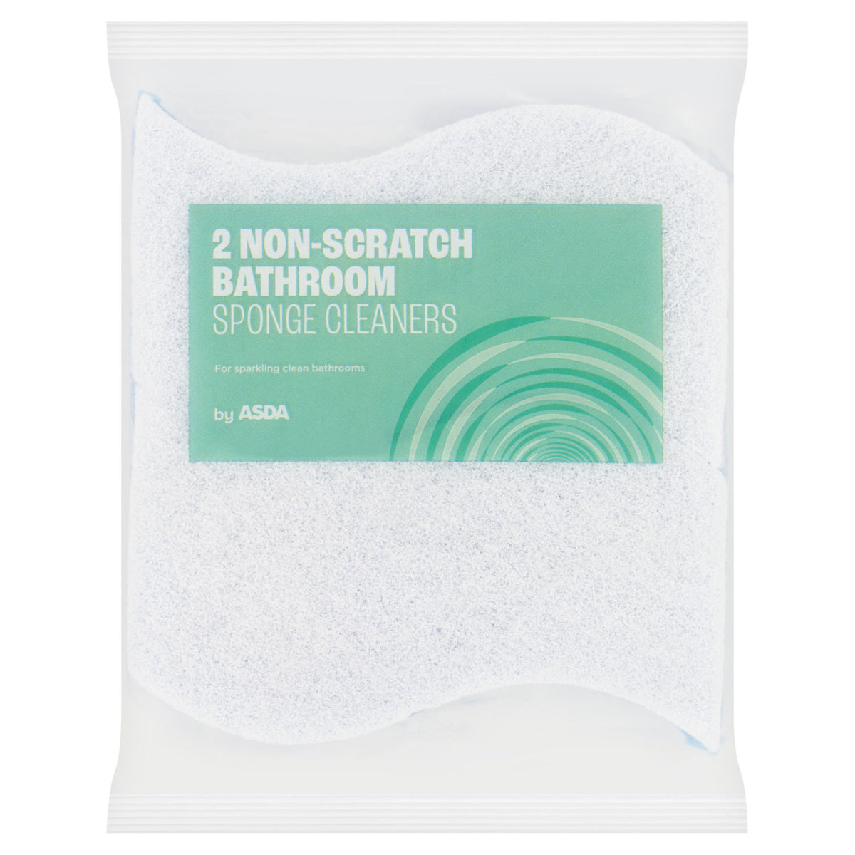 ASDA non-scratch bathroom sponge cleaners - British product