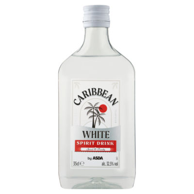 ASDA Caribbean White spirit drink 35cl (British brand)