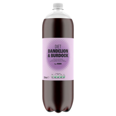 ASDA Diet Dandelion & Burdock 2 litre drink - British product