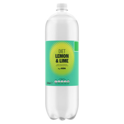 ASDA ASDA Diet Lemon & Lime Carbonated Soft Drink 2 Litres- Buy online at McGrocer