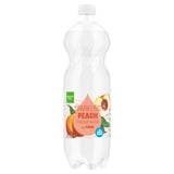 ASDA sparkling peach water 1 litre, UK version