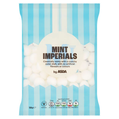 ASDA ASDA Mint Imperials Mint Sweets 180g- Buy online at McGrocer