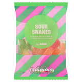 ASDA Sour Snakes sour sweets 50g - British product