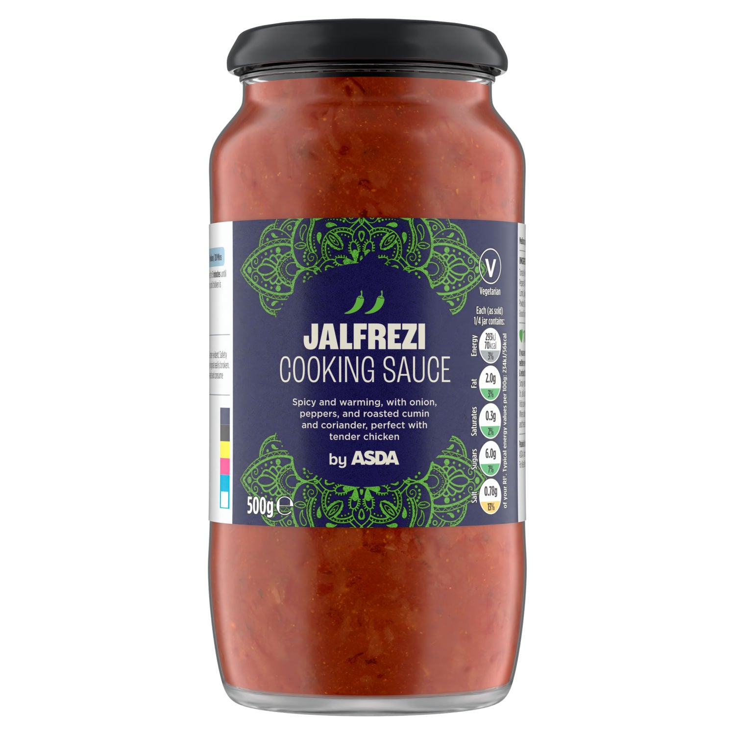 ASDA Jalfrezi cooking sauce 500g - British product
