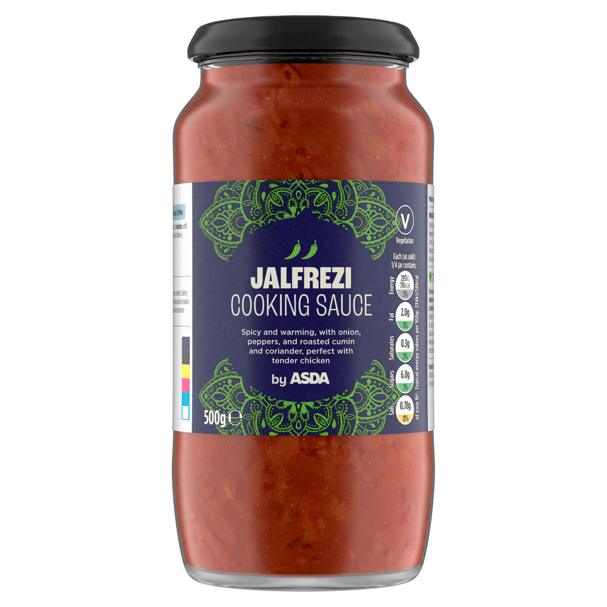 ASDA Jalfrezi cooking sauce 500g - British product