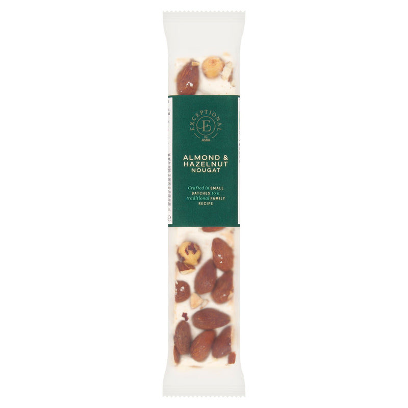 ASDA almond hazelnut nougat 100g - British product