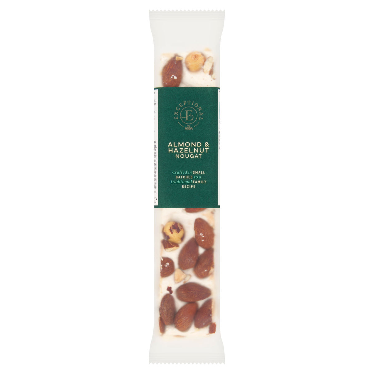 ASDA almond hazelnut nougat 100g - British product