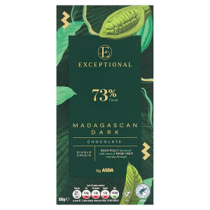 ASDA Madagascan dark chocolate 100g (British brand)