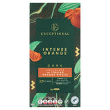 ASDA dark chocolate with Italian orange pieces 100g (British brand)