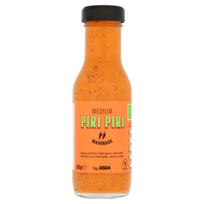 ASDA Piri Piri Marinade medium 260g, imported from the UK