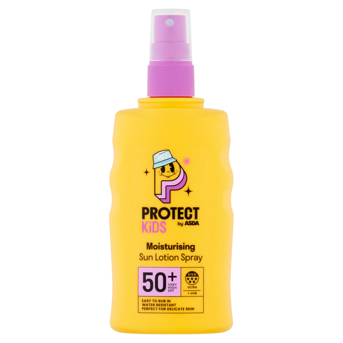 ASDA kids sun lotion spray SPF50+ 200ml (British brand)