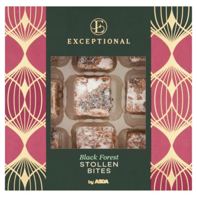ASDA Black Forest Stollen Bites pack of 9, UK version