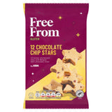 ASDA Free From chocolate chip shortbread stars 75g (British brand)