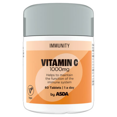 ASDA Vitamin C tablets 60 - British product