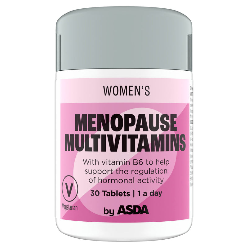 ASDA menopause multivitamins tablets 30 - British product