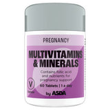 ASDA Pregnancy Multivitamins  Minerals 60 Tablets