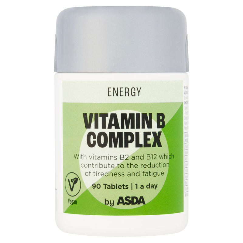 ASDA Vitamin B Complex 90 tablets, imported from the UK