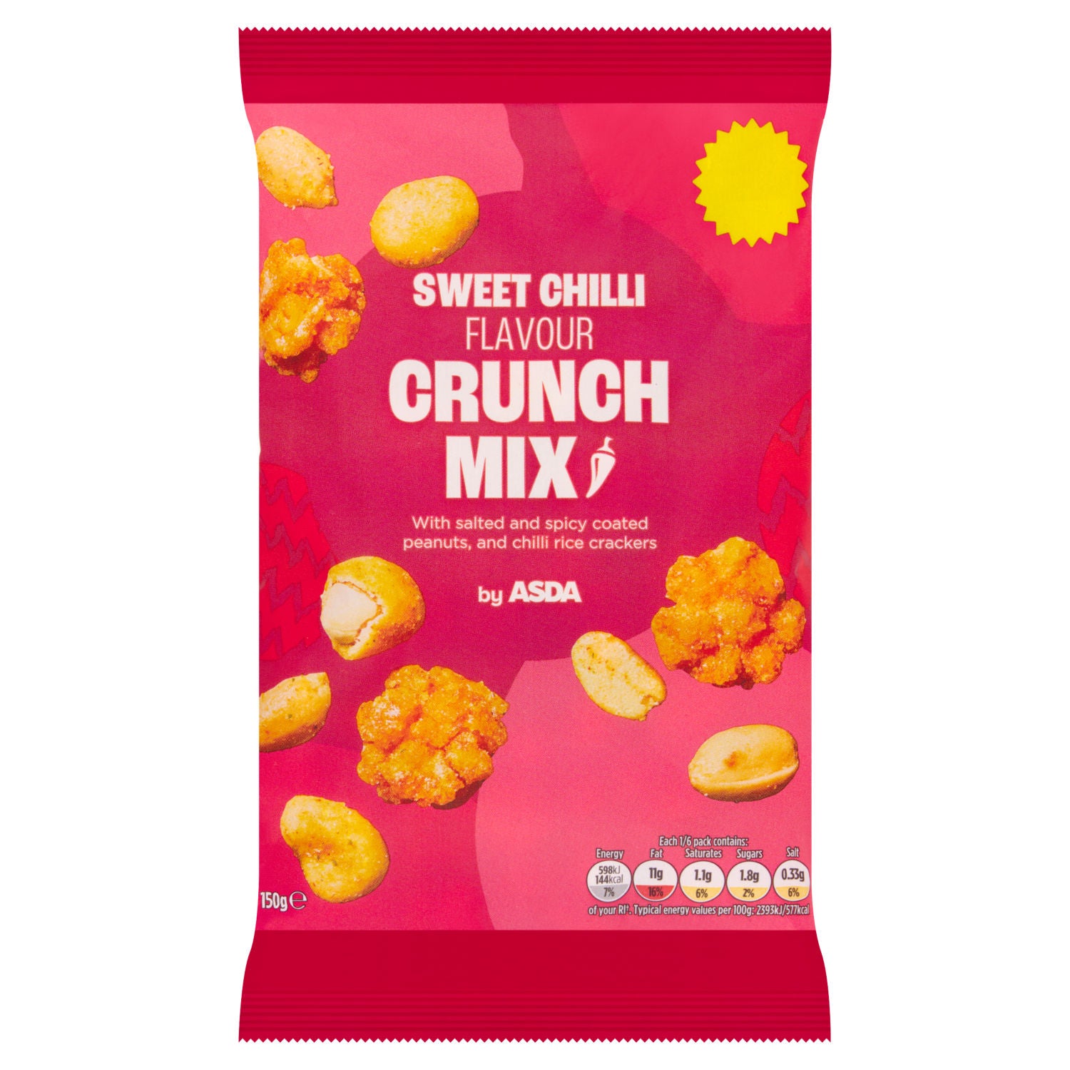 ASDA sweet chilli crunch mix 150g (British brand)