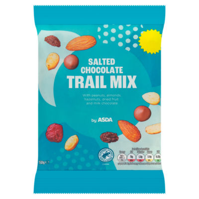 ASDA Salted Chocolate Trail Mix 150g (British brand)