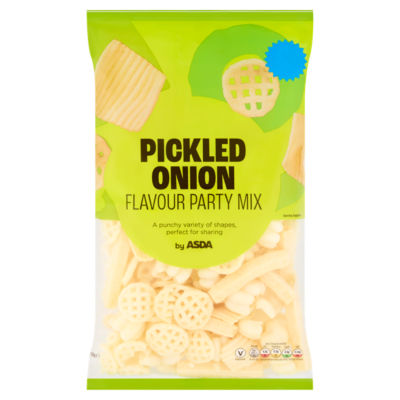 ASDA pickled onion flavour party mix 150g, imported from the UK