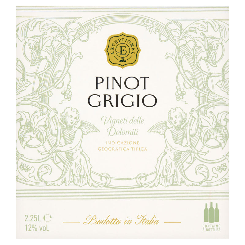 ASDA Pinot Grigio 2.25L - British product