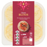 ASDA Classic Blinis 120g, UK version
