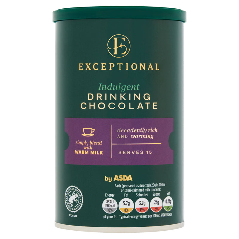 ASDA drinking chocolate 300g (British brand)