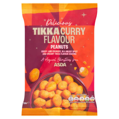 ASDA crispy peanuts tikka curry flavour 150g (British brand)