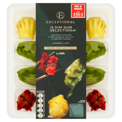 Asda Exceptional Dim Sum Selection 240g - British product